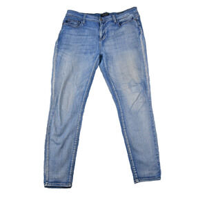 Judy Blue Jeans Womens 15/32 (34x28) Skinny Blue Denim